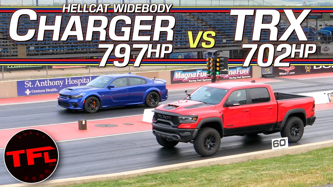 Super Truck vs Super Car: Which Of These Hellcat Monsters Rules The Drag Strip?