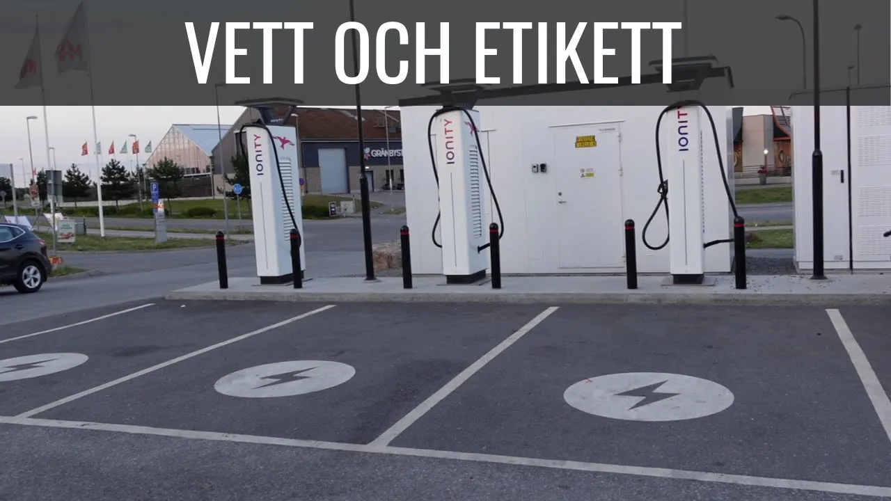 Vett och etikett vid laddstationen | Elbilsmagasinet
