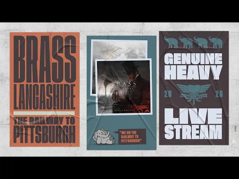 Brass: Lancashire (Revisited) - 4p Play-through & Roundtable Discussion by Heavy Cardboard
