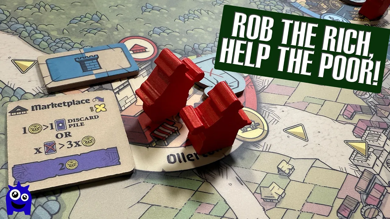 Hood Troubles in Sherwood Overview | Board Game | Strategy Game | Robin Hood | Phalanx