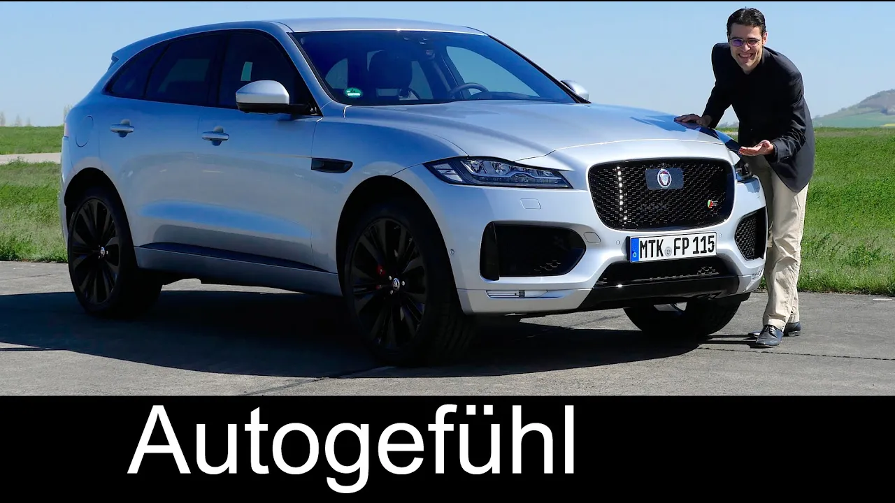 Jaguar F-PACE S FULL REVIEW test driven 3.0 & 2.0d all-new SUV neu