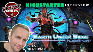 Earth Under Siege: Flashpoint | Boardgame Kickstarter Interview with Creator Steve Kozlowski
