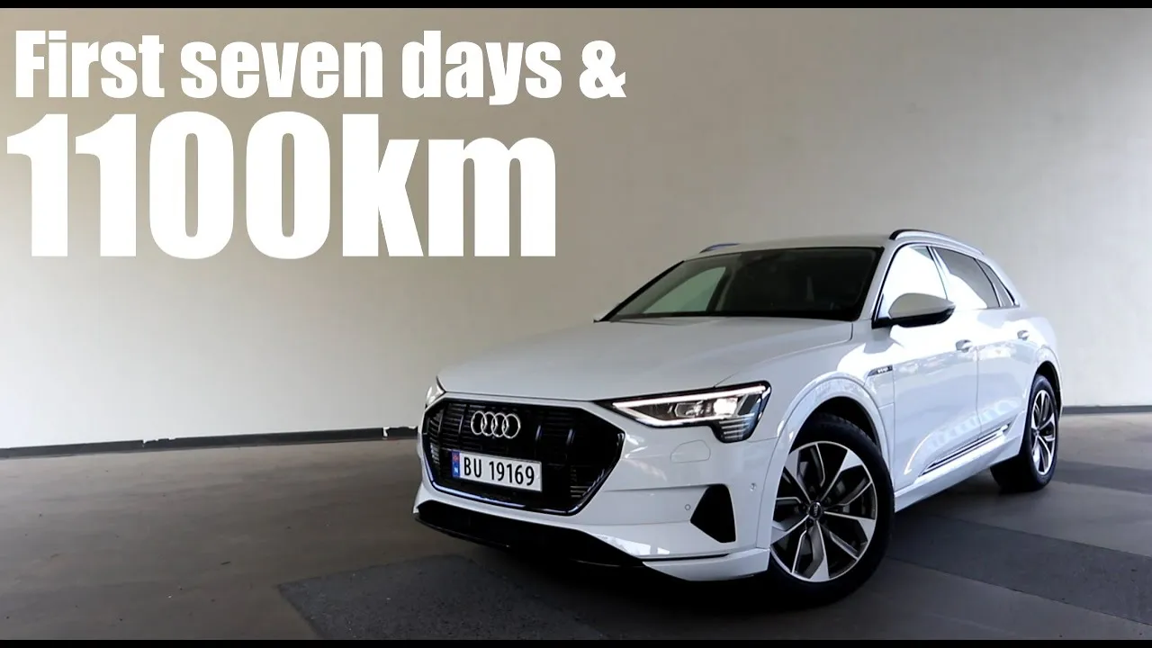 The first 1100km in my 2020 Audi E Tron 55 Quattro!