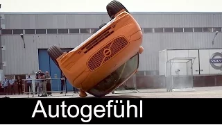 All-new Volvo XC60 crash tests: Roll over, Frontal crash, Small overlap 2017/2018 neu - Autogefühl