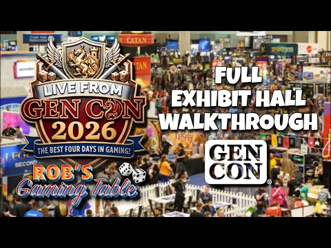 Gen Con 2026 Exhibit Hall Walkthrough