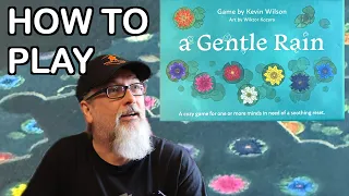 How to Play A Gentle Rain Board Game with Play through | Mondo Games | Kevin Wilson