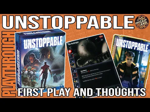 Unstoppable Solo Playthrough: Kai Silver vs The Harbinger - A Great Solo Deck Builder & Card Crafter