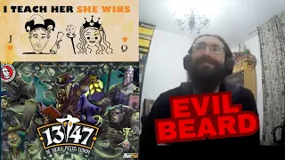 Interview: EVIL BEARD – What Boardgame to Get for Christmas – I Teach Her She Wins