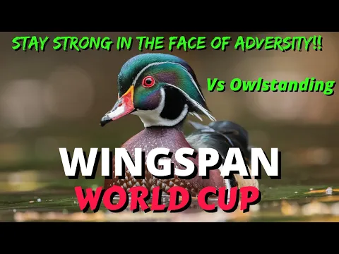 An Uphill Battle!! Wingspan Tournament: World Cup vs Owlstanding