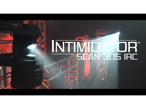 Product video thumbnail for Chauvet Intimidator Scan 305 IRC LED Moving Head Light 2-Pack with Bags