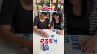 Playing One Word #boardgames #games #gameshorts #tabletoysportal #tabletoys #shorts
