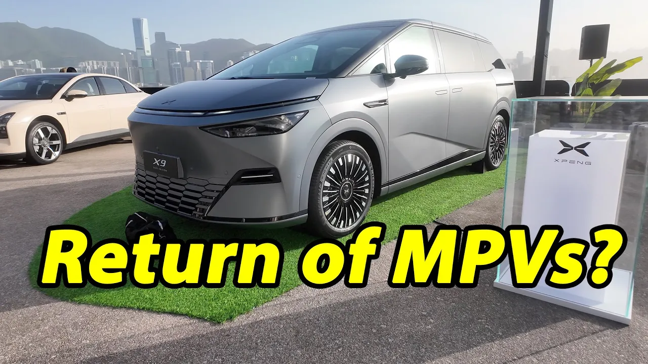 Will this high-tech van push back SUVs? Xpeng X9 luxury MPV feature