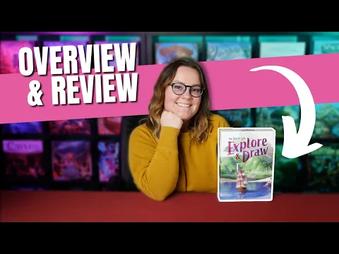The Isle of Cats: Explore & Draw | 2022 Board Game Overview and Review