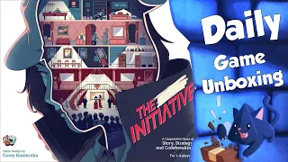 The Initiative - Daily Game Unboxing
