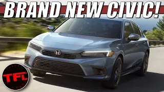 GLOBAL PREMIERE: The 2022 Honda Civic Sedan Has Arrived — Here's What's New From A To Z!