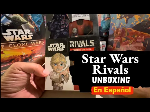 Star Wars Rivals Unboxing en Español 