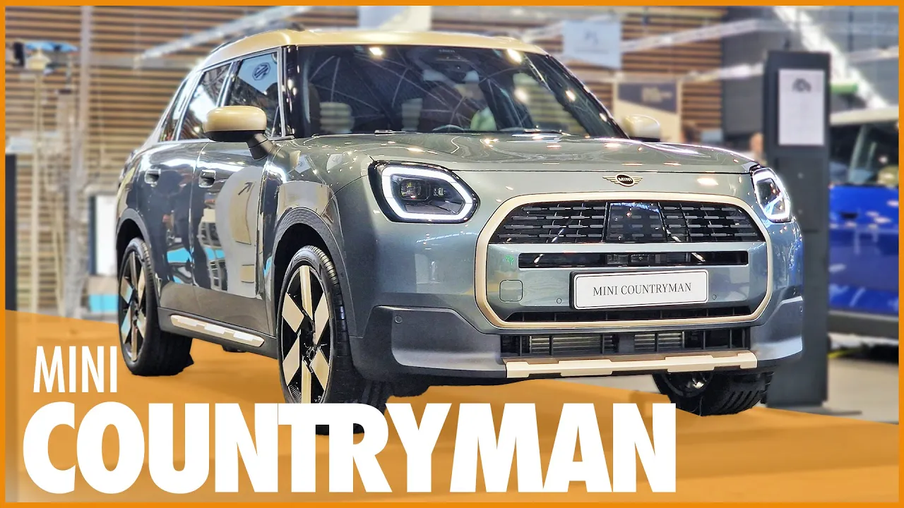 MINI COUNTRYMAN 💼 Toujours plus GRAND, toujours plus CARRÉ ? | SALON DE LYON 2023