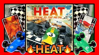 HEAT Board game review - More like LUKEWARM (Vs. Flamme Rouge)