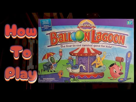How To Play Cranium Balloon Lagoon Board Game