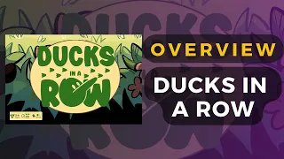 [Kickstarter Preview] Ducks in a Row Gameplay Overview | DaniCha