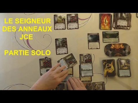 [FR] SEIGNEUR DES ANNEAUX JCE - Présentation et partie Solo ("Passage dans la forêt noire")