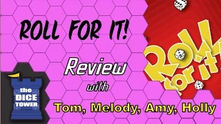Dice Tower Girl Reviews - Roll For It!
