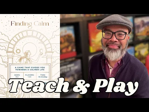 Lay out beautiful oracle cards to manage stress in a game of Finding Calm!