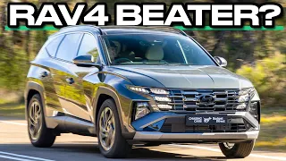 Punchy new drivetrain blends grunt with efficiency (Hyundai Tucson Hybrid 2024 review)