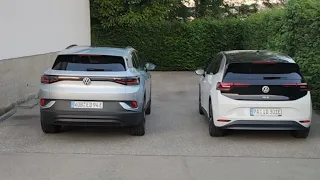 (live) Id.3 vs Id.4 130 km/h consumption comparison