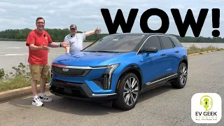 This EV blew us away! 2025 Cadillac Optiq First Drive and Review