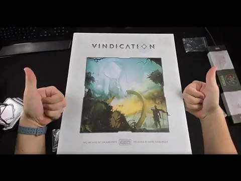 Vindication Board Game Organized With All Expansions