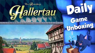 Hallertau - Daily Game Unboxing