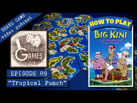 BIG KINI BOARD GAME How to Play, Review, Full Rules Tutorial E89: A Hidden Gem Worker Placement Game