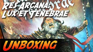 Res Arcana: Lux et Tenebrae - Kartenspiel Unboxing (Sand Castle Games)