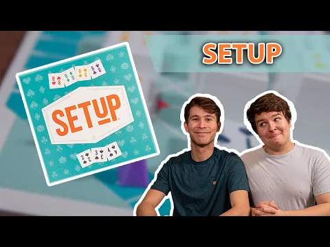 SETUP | Can You Create The Best Sets? | (Board Game Overview and Review #83)