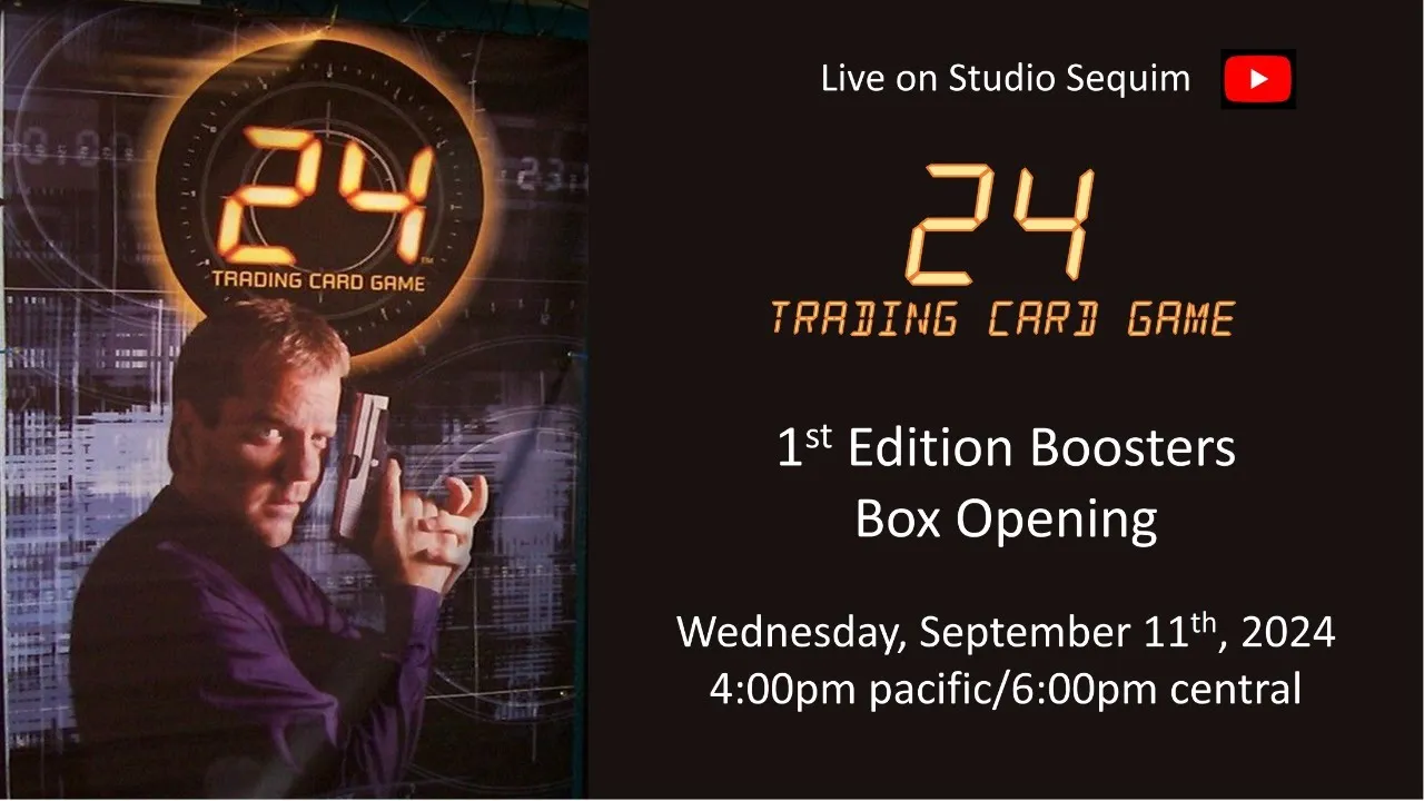24:TCG 1st Edition Booster Box Opening - 9.11.2024