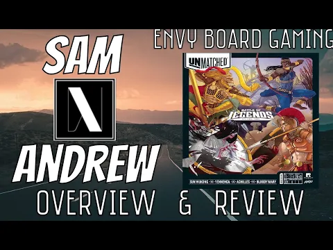 Unmatched Board Game Overview & Review