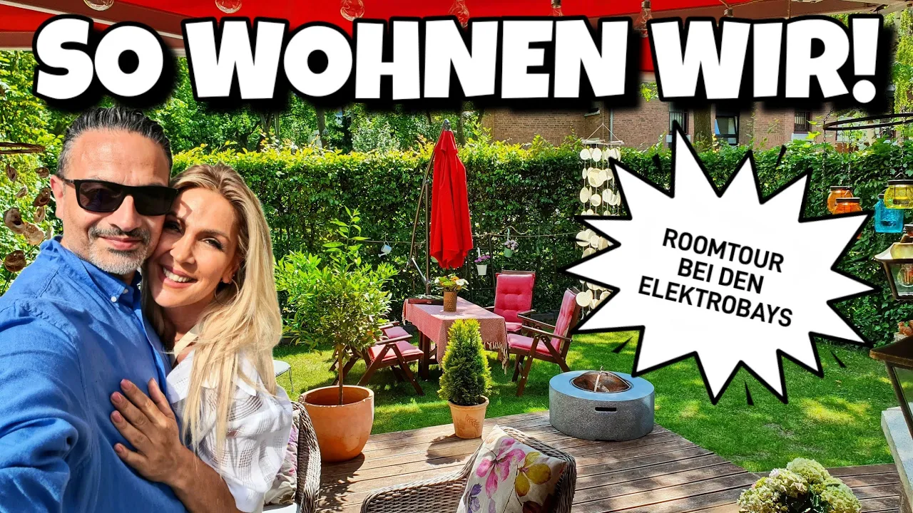 Roomtour bei den Elektrobays! So wohnen wir. 30.000 Abonnenten Spezial 🎉⚡️