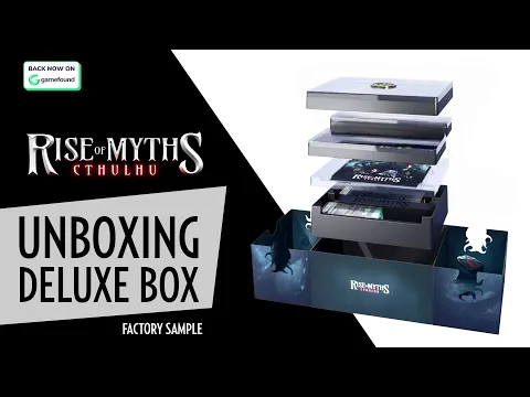 Rise of Myths: Cthulhu Deluxe Box | Unboxing factory sample