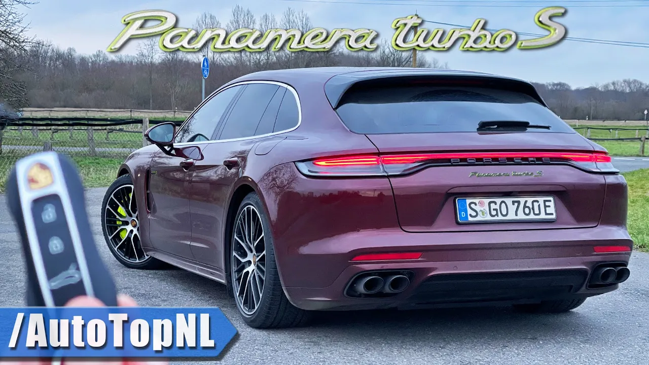 2021 Porsche Panamera TURBO S E-Hybrid | 700 HP | REVIEW on AUTOBAHN [NO SPEED LIMIT] by AutoTopNL