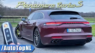 2021 Porsche Panamera TURBO S E-Hybrid | 700 HP | REVIEW on AUTOBAHN [NO SPEED LIMIT] by AutoTopNL