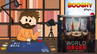 Booghy plays... World Order(KS Prototype)(2p, Rules, Playthrough, Review)
