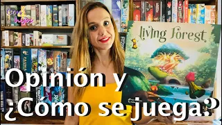 Living Forest (@Maldito Games) Opinión y ¿Cómo se juega? [ Deckbuilding / tienta a la suerte]