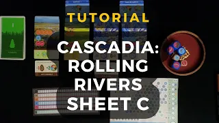 Cascadia Rolling Rivers Sheet C Tutorial Overview | DaniCha