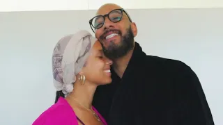 Sink Side Chat With My Baby (Alicia Keys and Swizz)