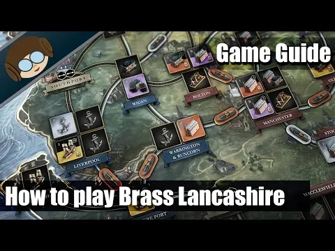 How to play brass lancashire, an economic board game set in Industrial Age England