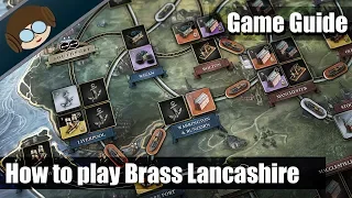 How to play brass lancashire, an economic board game set in Industrial Age England