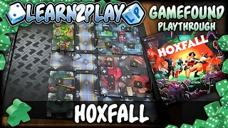 Learn to Play Presents: Gamefound Play Through of Hoxfall