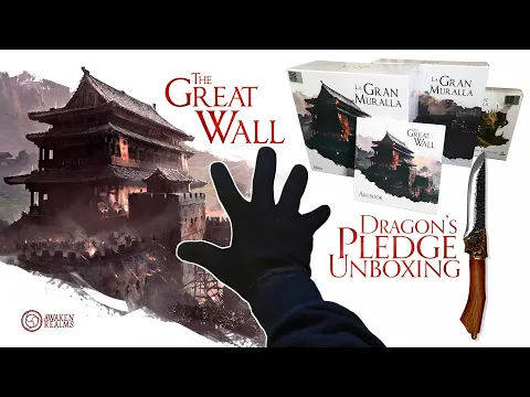 Unboxing The Great Wall Dragon Pledge - No voice (ASMR)