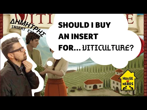 Παρουσιάζουμε Insert για Viticulture | House of Nerds